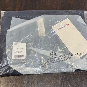 BNWT Lululemon hold tight short sleeve Navy Top